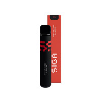 Одноразовая электронная сигарета SIGA 1500 - STRAWBERRY BANANA