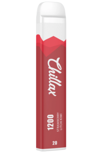 Одноразовая электронная сигарета Chillax 1200 - Strawberry Lychee Kiwi (Клубника Личи Киви)