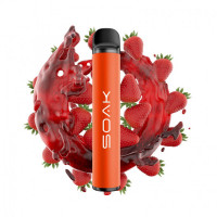 Одноразовая электронная сигарета SOAK X - Strawberry Jam (Клубничный джем)