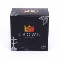 Уголь для кальяна Crown 18 шт (25 мм)