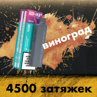 Одноразовая электронная сигарета Ashka Mars 4500 - Grape (Виноград)