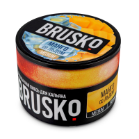 Бестабачная смесь BRUSKO Medium - Манго со льдом 50 гр