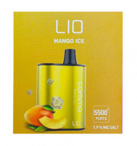 Одноразовая электронная сигарета LIO Comma 5500 - Mango Ice (Манго Лед)