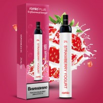 Одноразовая электронная сигарета Romio Plus - Strawberry Yogurt