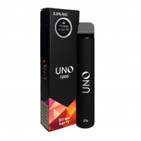 Одноразовая электронная сигарета UNO 1200 - Strawberry