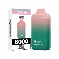 Одноразовая электронная сигарета Chillax Plus 6000 - Персик Лед