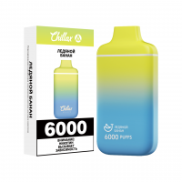 Одноразовая электронная сигарета Chillax Plus 6000 - Банан Лед