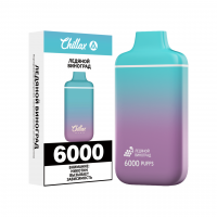 Одноразовая электронная сигарета Chillax Plus 6000 - Виноград Лед