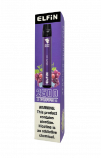 Одноразовая электронная сигарета Elfin Plus 2500 - Виноград