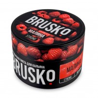 Бестабачная смесь BRUSKO Strong - Малина 50 гр